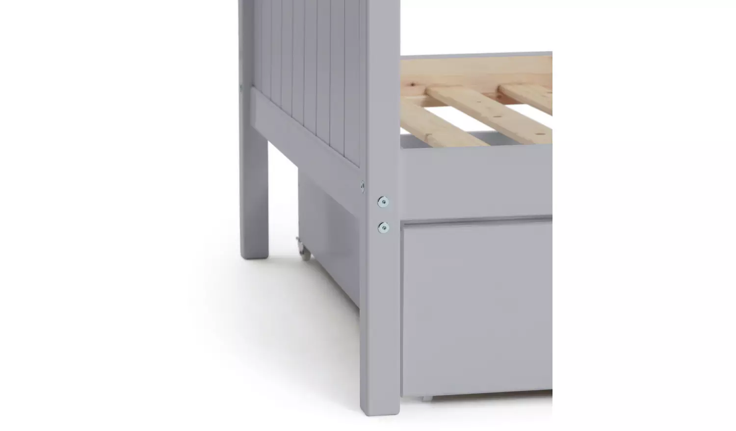 Habitat Detachable Bunk Bed Frame with Trundle - Grey