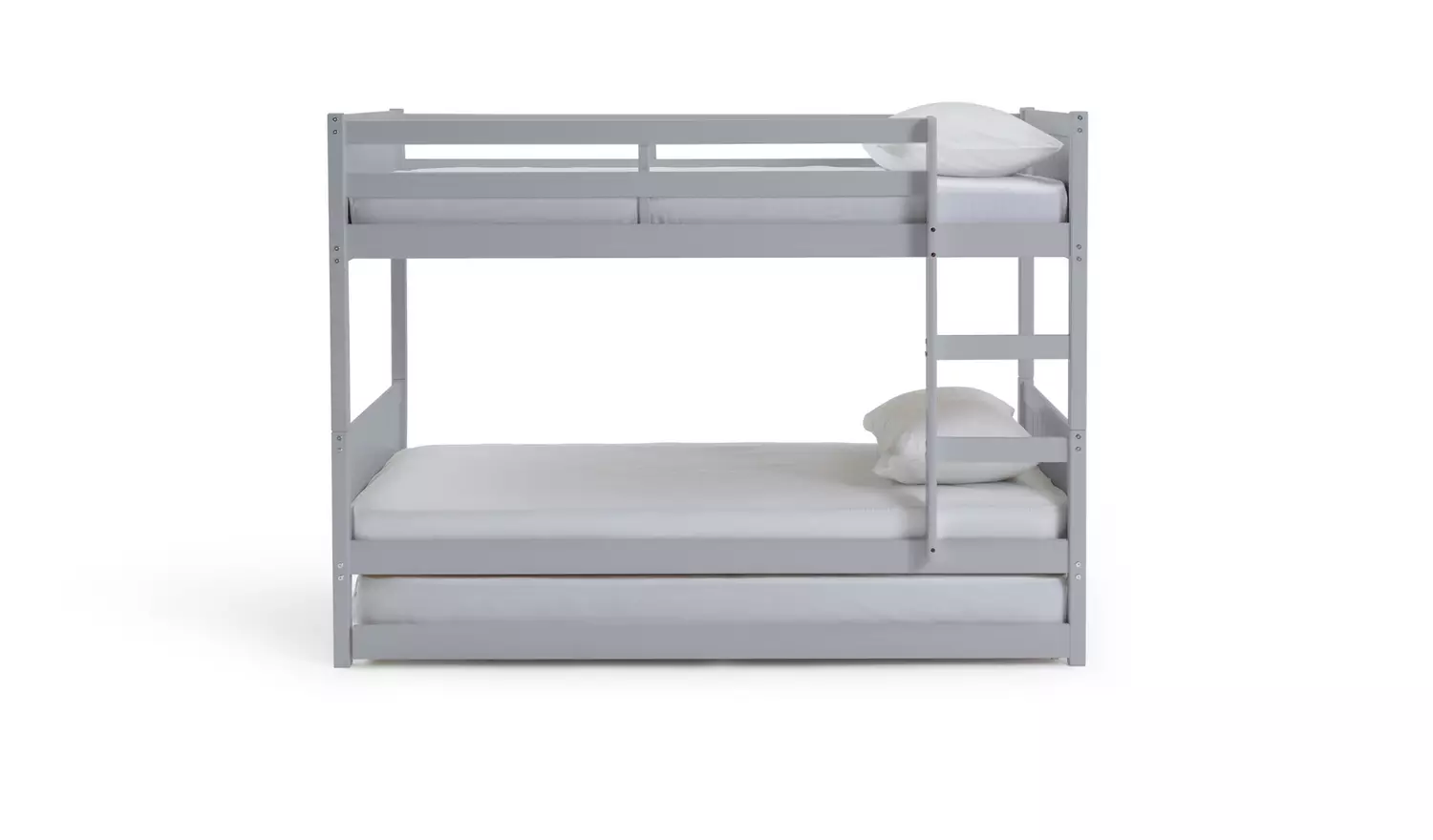 Habitat Detachable Bunk Bed Frame with Trundle - Grey