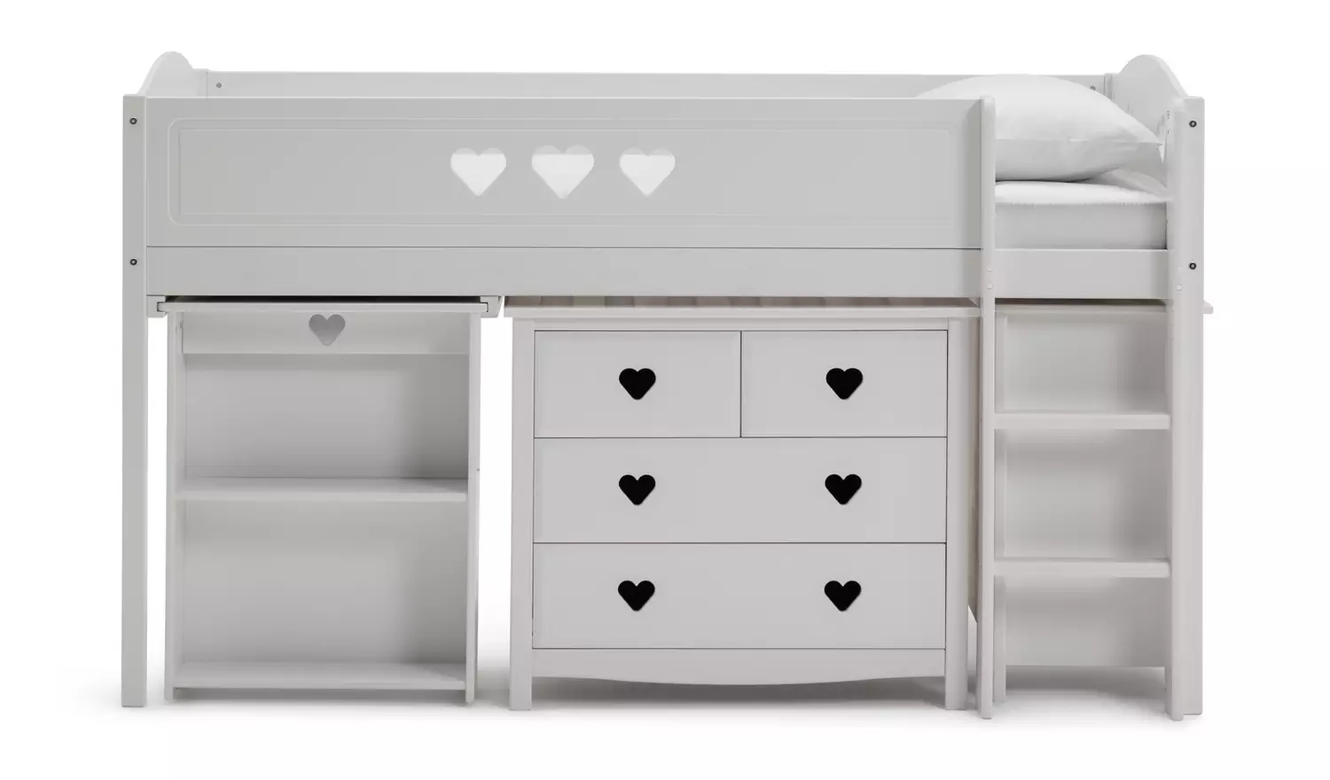 Argos Home Mia Ultimate Mid Sleeper & Kids Mattress - White