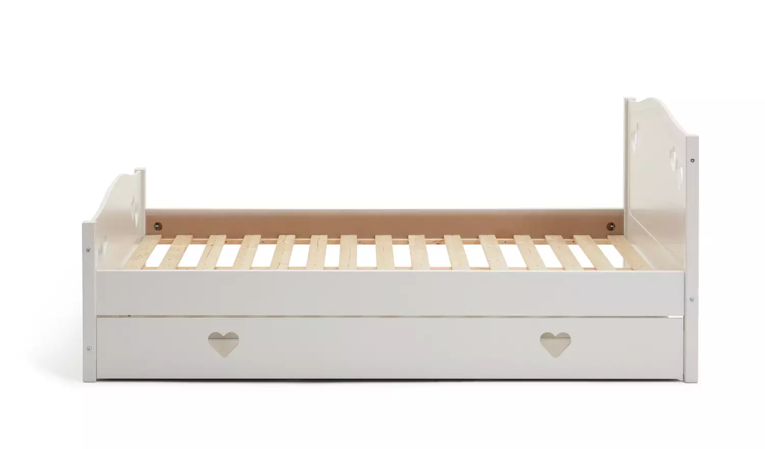 Argos Home Mia Small Double Bed Frame With Drawer - White