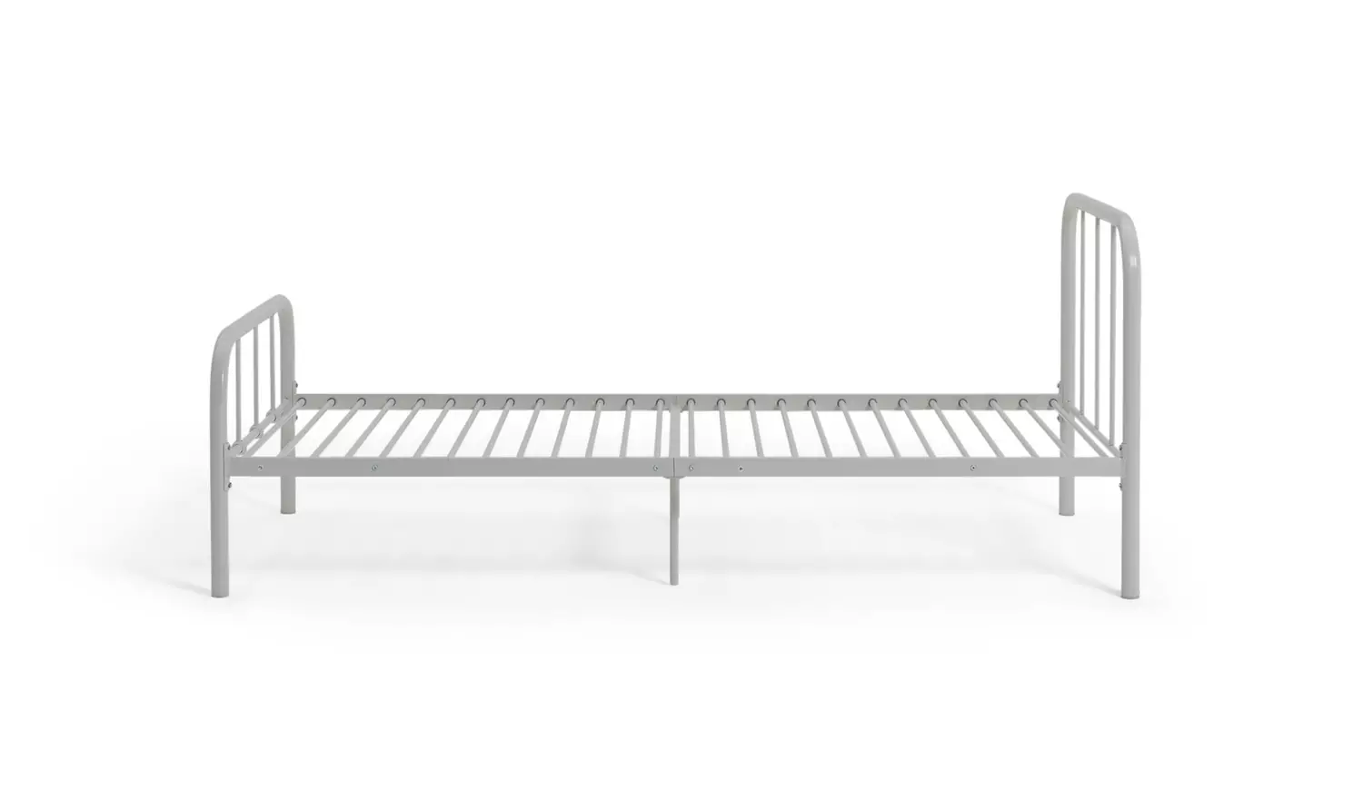 Argos Home Charlie Single Metal Bed Frame - White