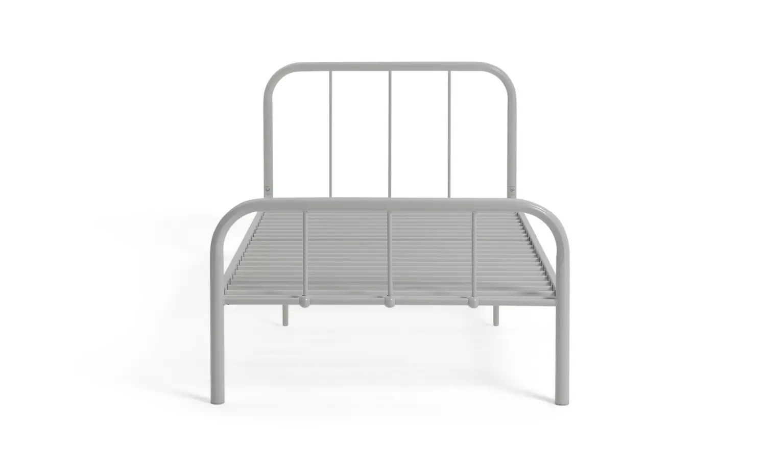 Argos Home Charlie Single Metal Bed Frame - White