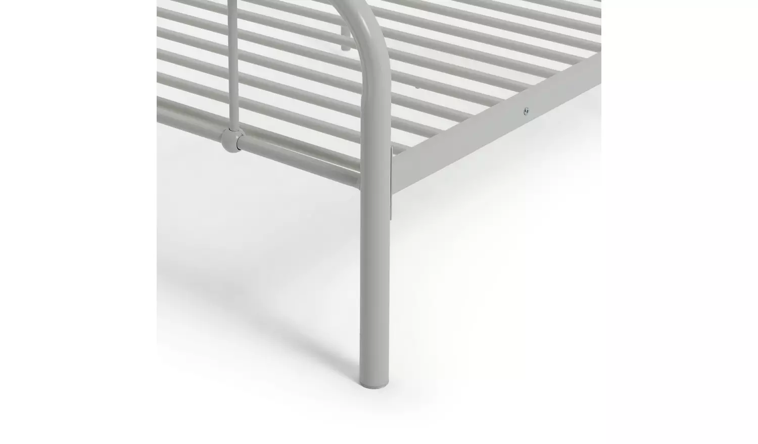 Argos Home Charlie Single Metal Bed Frame - White