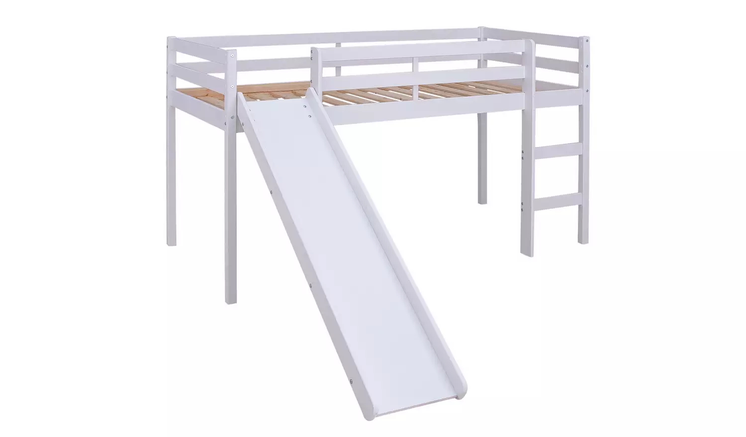 Argos Home Kaycie Mid Sleeper with Slide - White