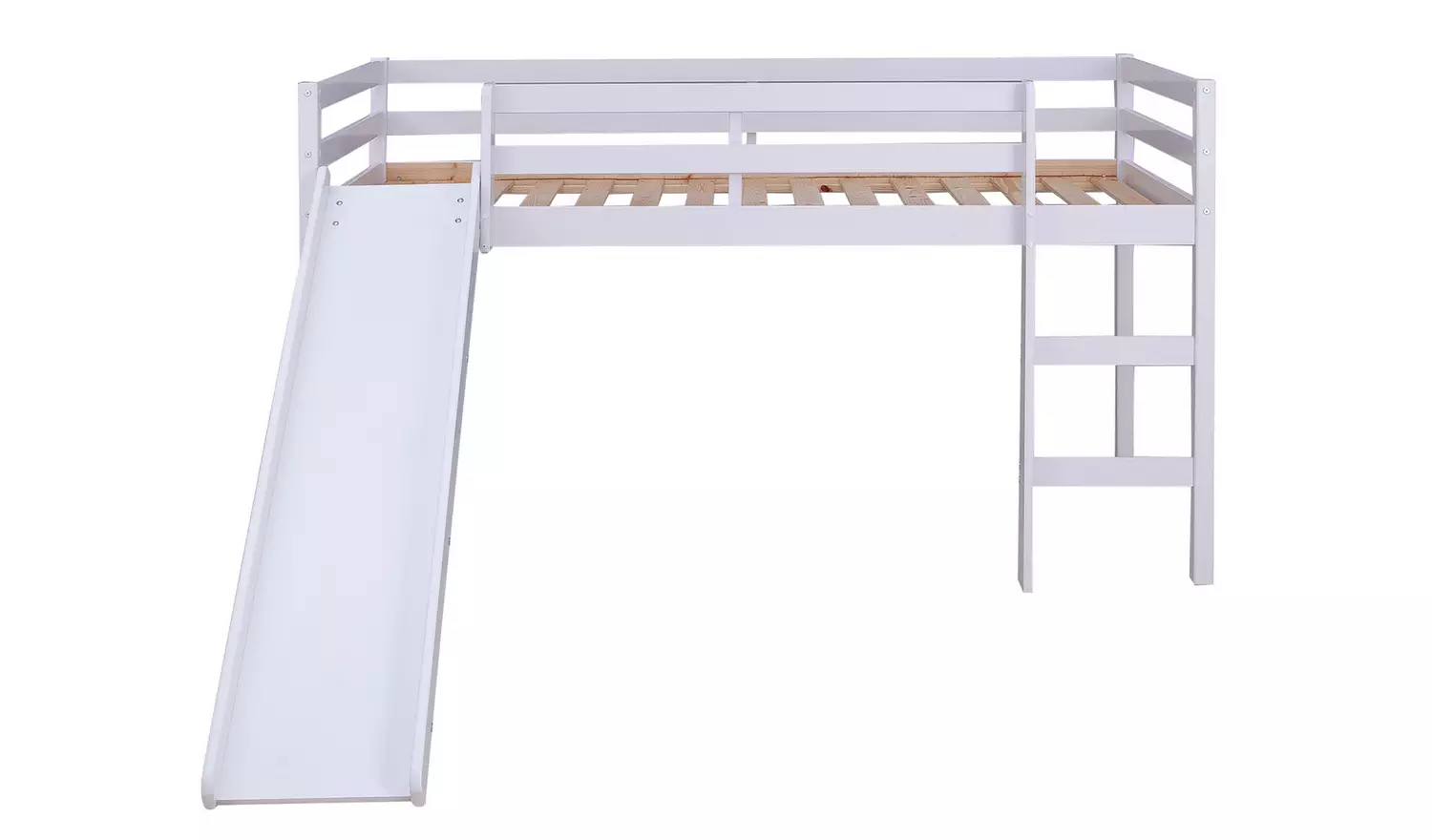 Argos Home Kaycie Mid Sleeper with Slide - White