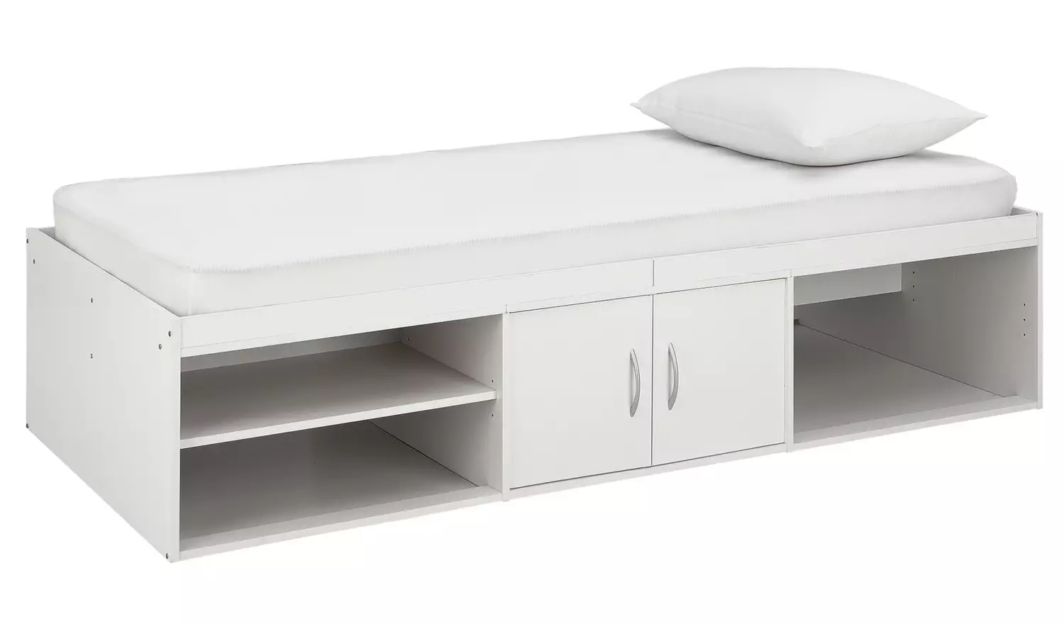 Argos Home Freddie Storage Cabin Bed - White