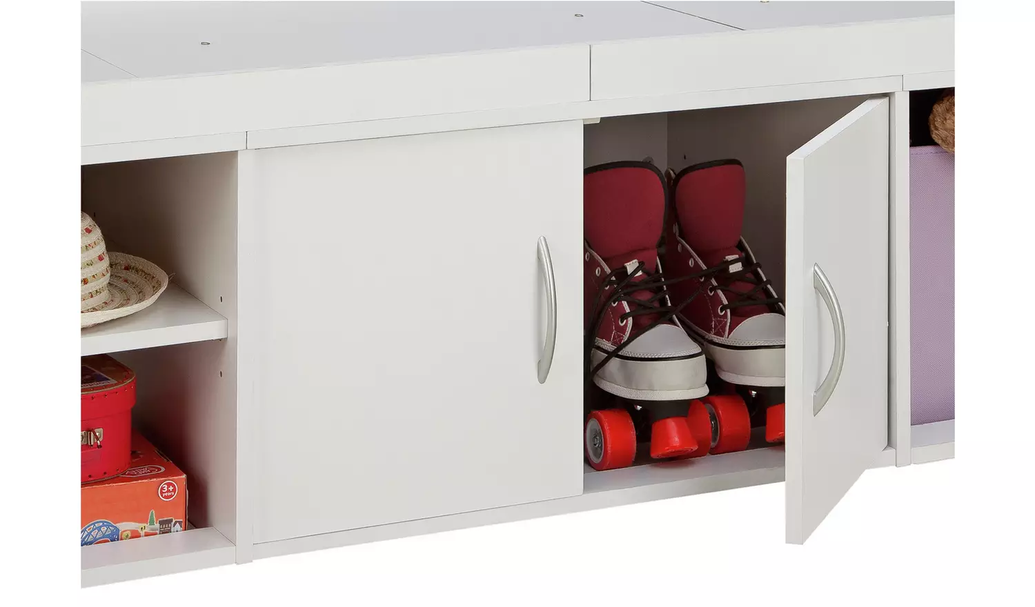 Argos Home Freddie Storage Cabin Bed - White