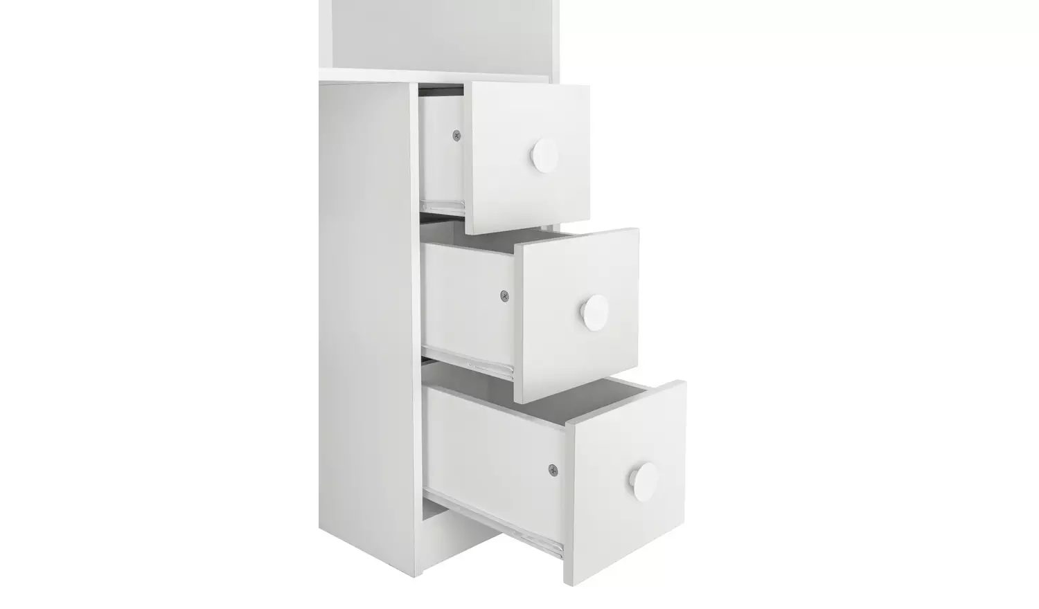 Habitat Jackson Shorty High Sleeper Bed Frame - White