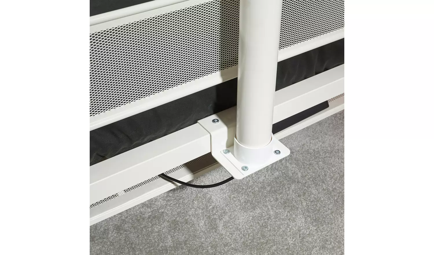 X Rocker BaseCamp TV and Gaming Bed & Kids Mattress - White