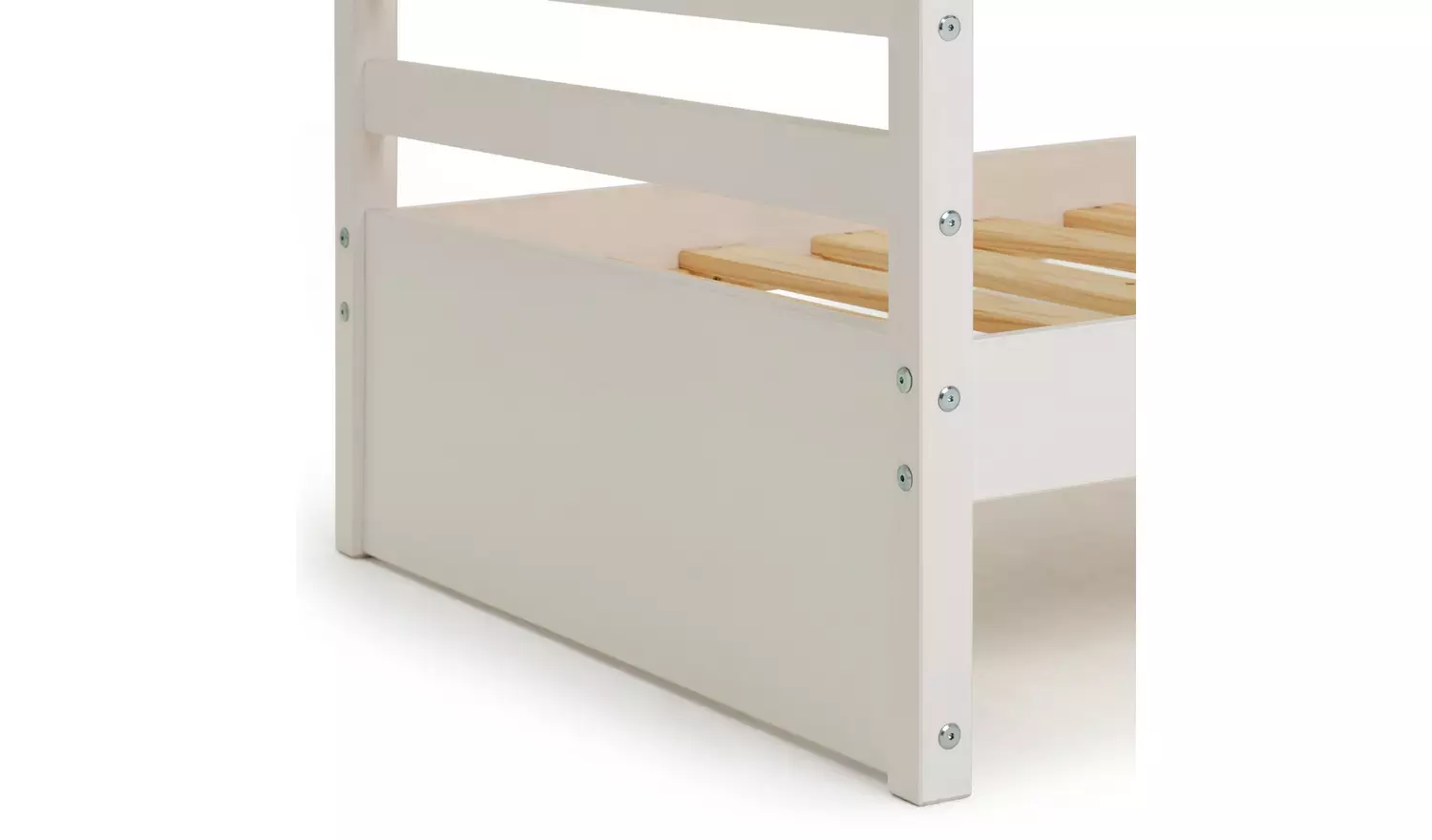 Habitat Rico Bunk Bed, Drawer & 2 Kids Mattresses - White