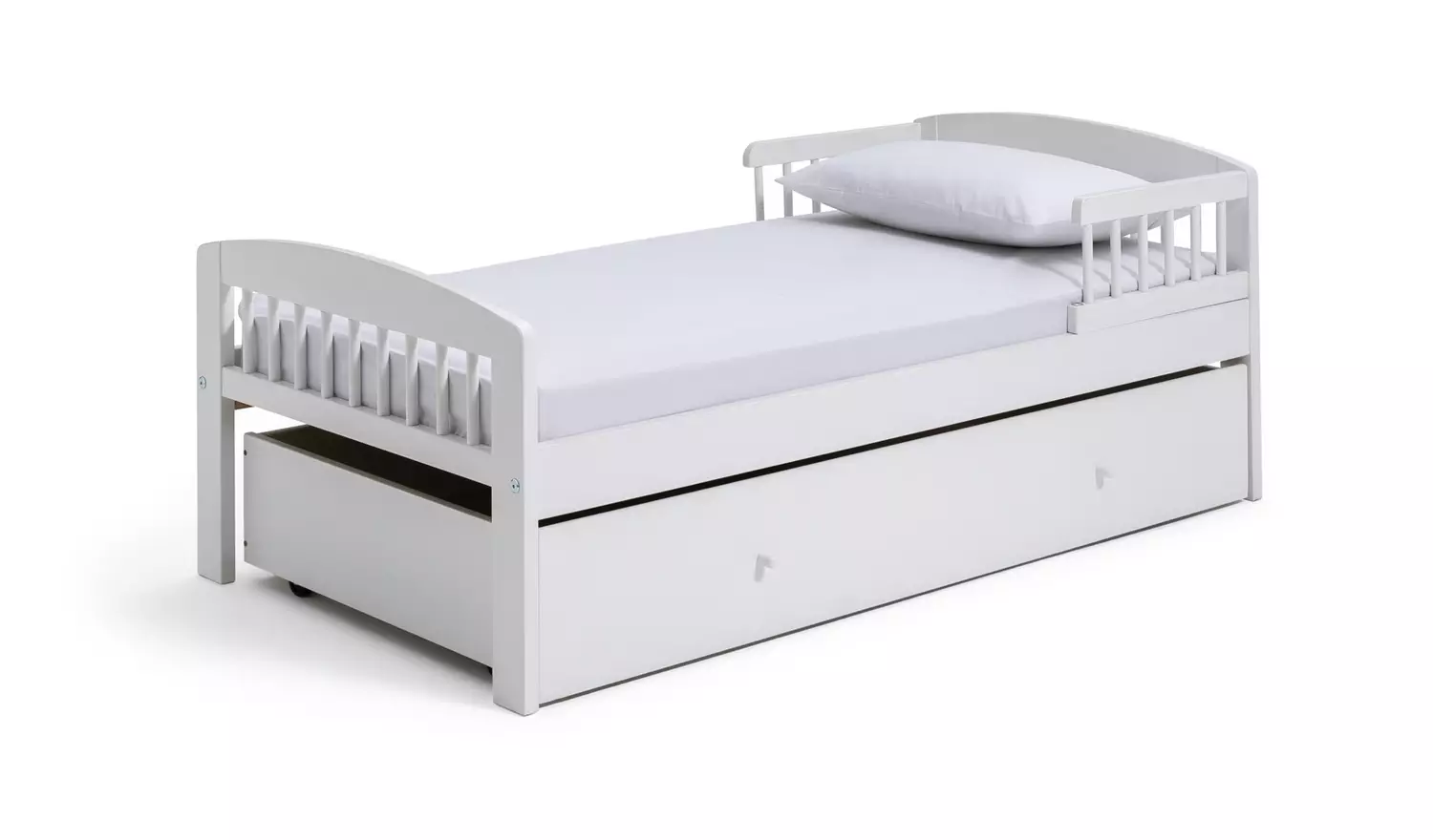 Argos Home Jesse Toddler Bed With Drawer - White