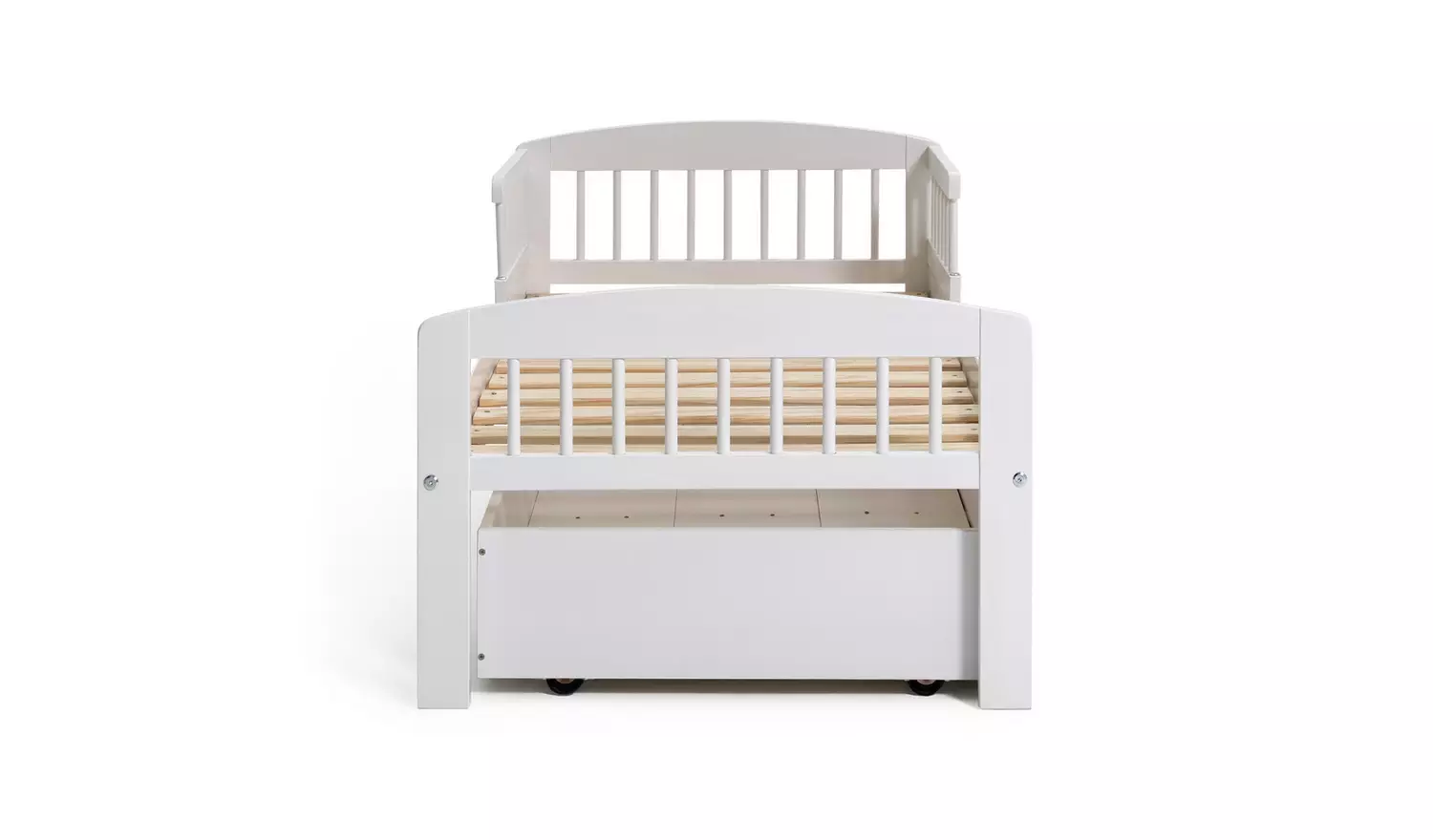 Argos Home Jesse Toddler Bed With Drawer - White