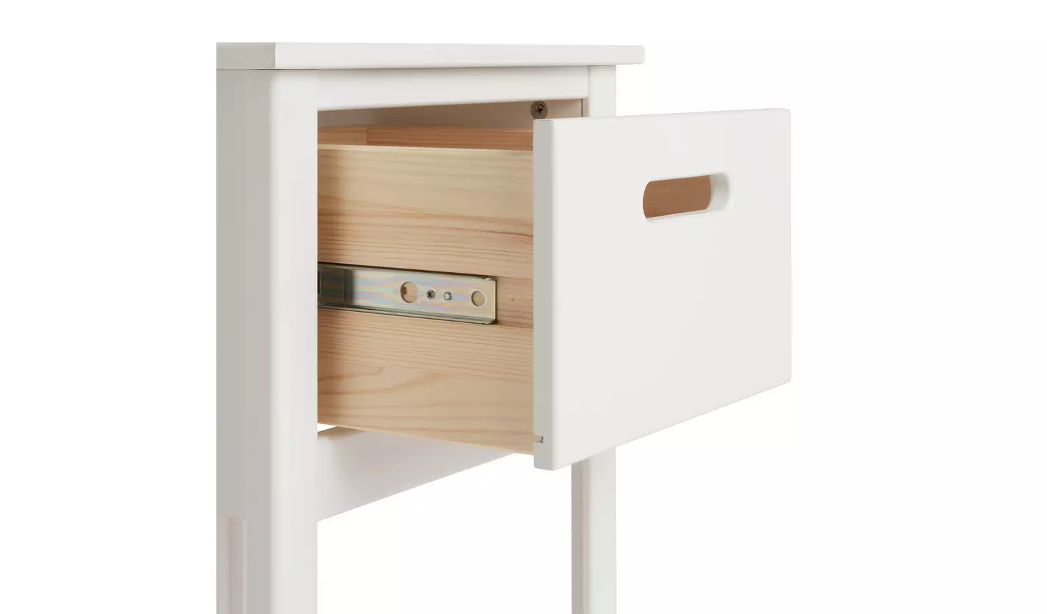 Habitat Kids Ronnie Bedside Table - White