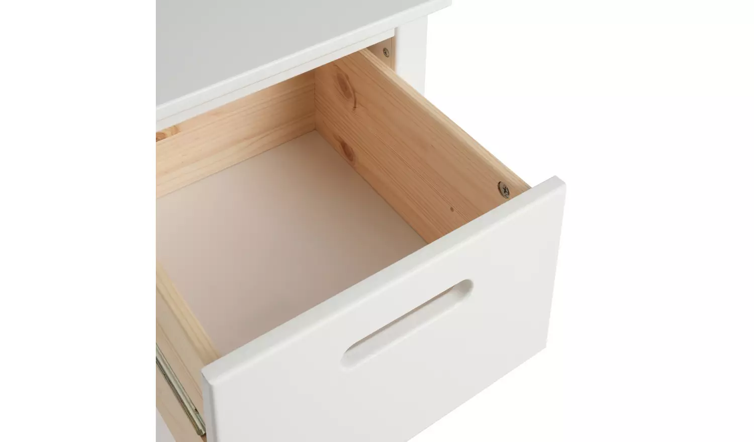 Habitat Kids Ronnie Bedside Table - White