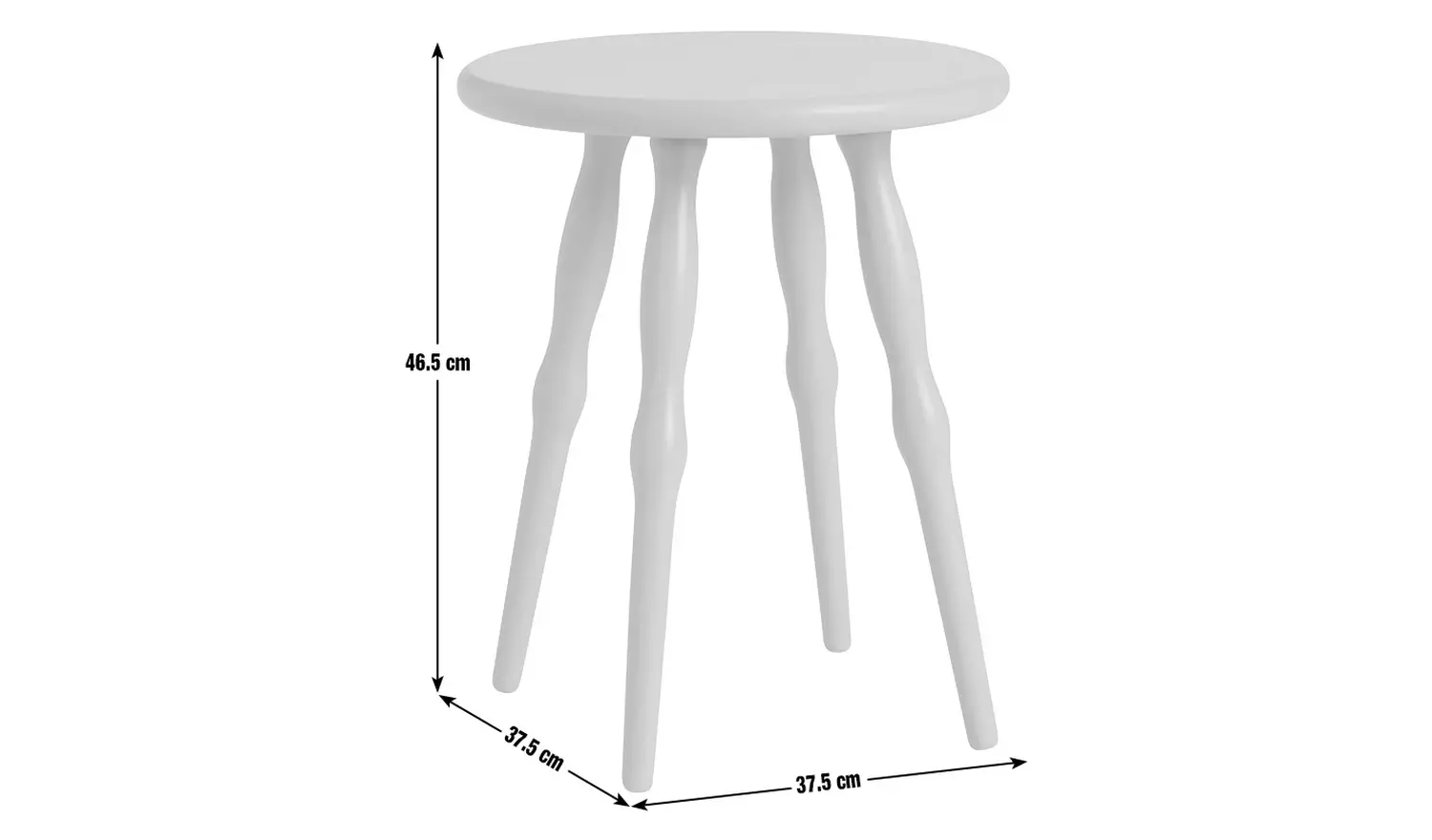 Habitat Thea Wood Bedside Table - Sage