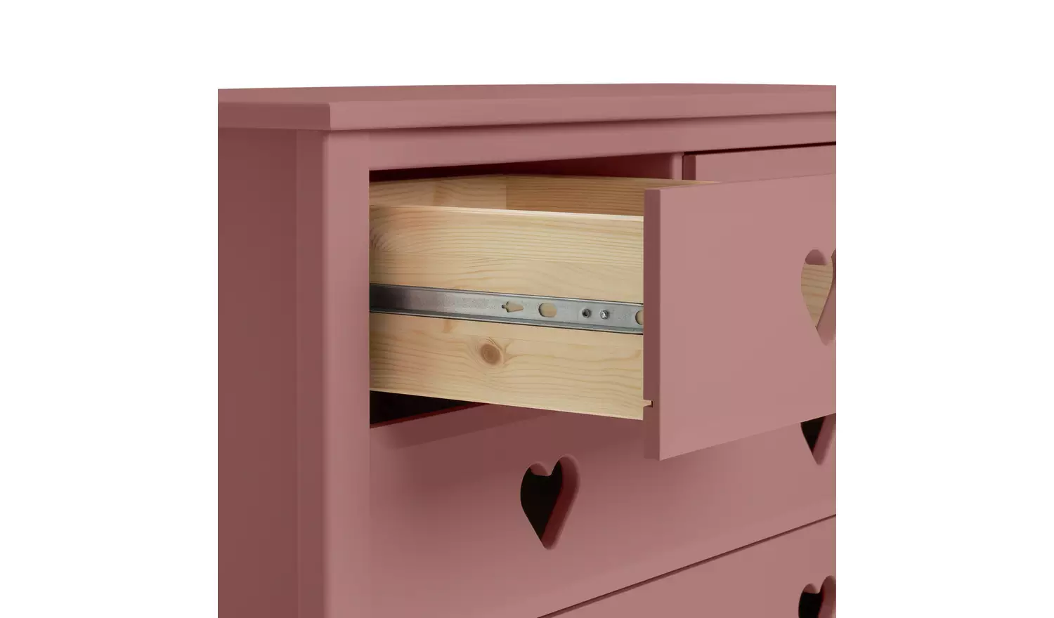 Argos Home Kids Mia 6 Drawer Chest - Pink