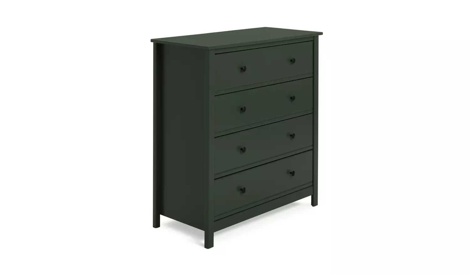 Habitat Brooklyn 4 Drawer Chest of Drawers - Green