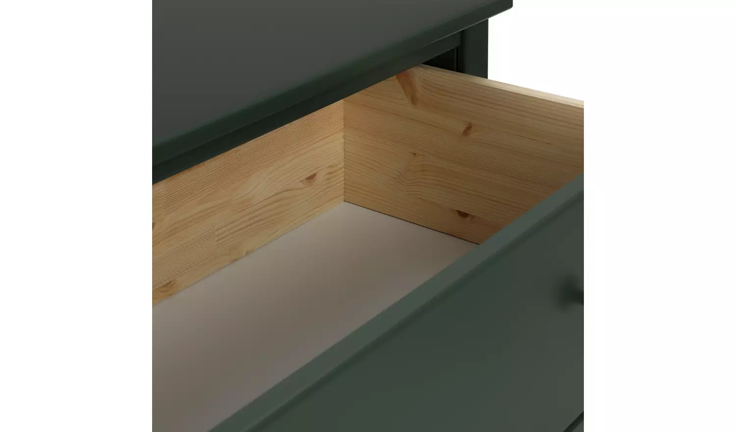 Habitat Brooklyn 4 Drawer Chest of Drawers - Green