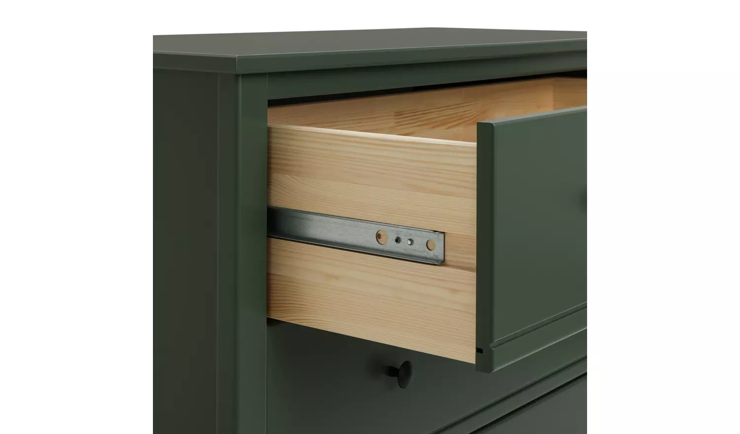Habitat Brooklyn 4 Drawer Chest of Drawers - Green