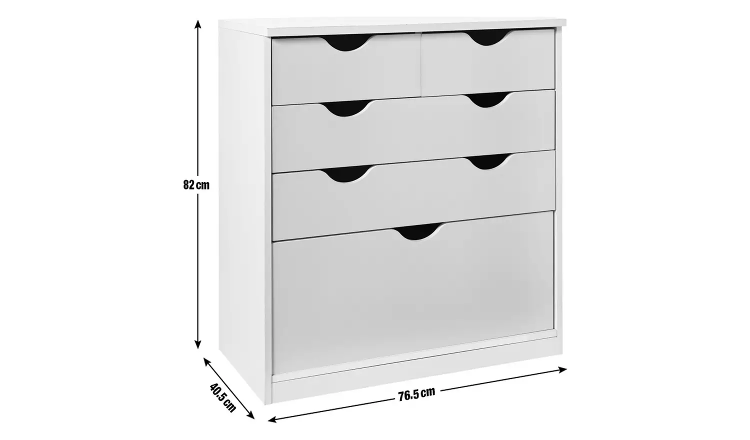 Habitat Kids Pagnell 5 Drawer Chest - White