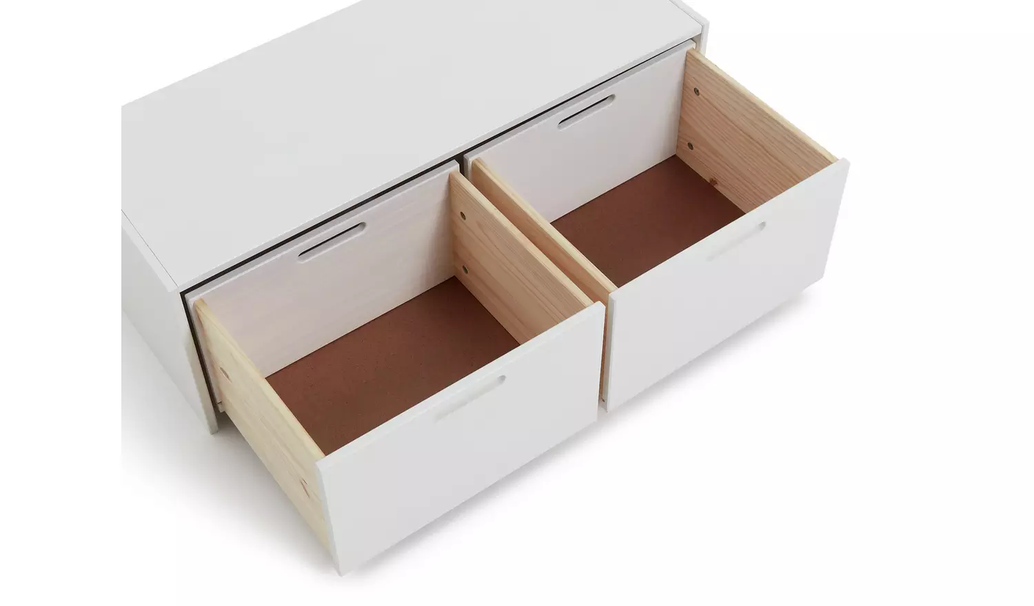 Habitat Rico Low Storage Unit - White