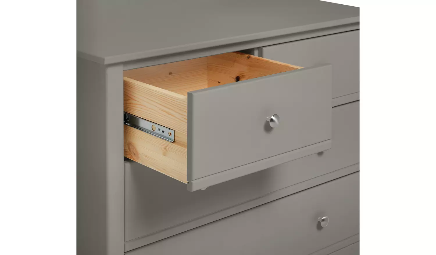 Habitat Brooklyn 4 Drawer Chest- Grey