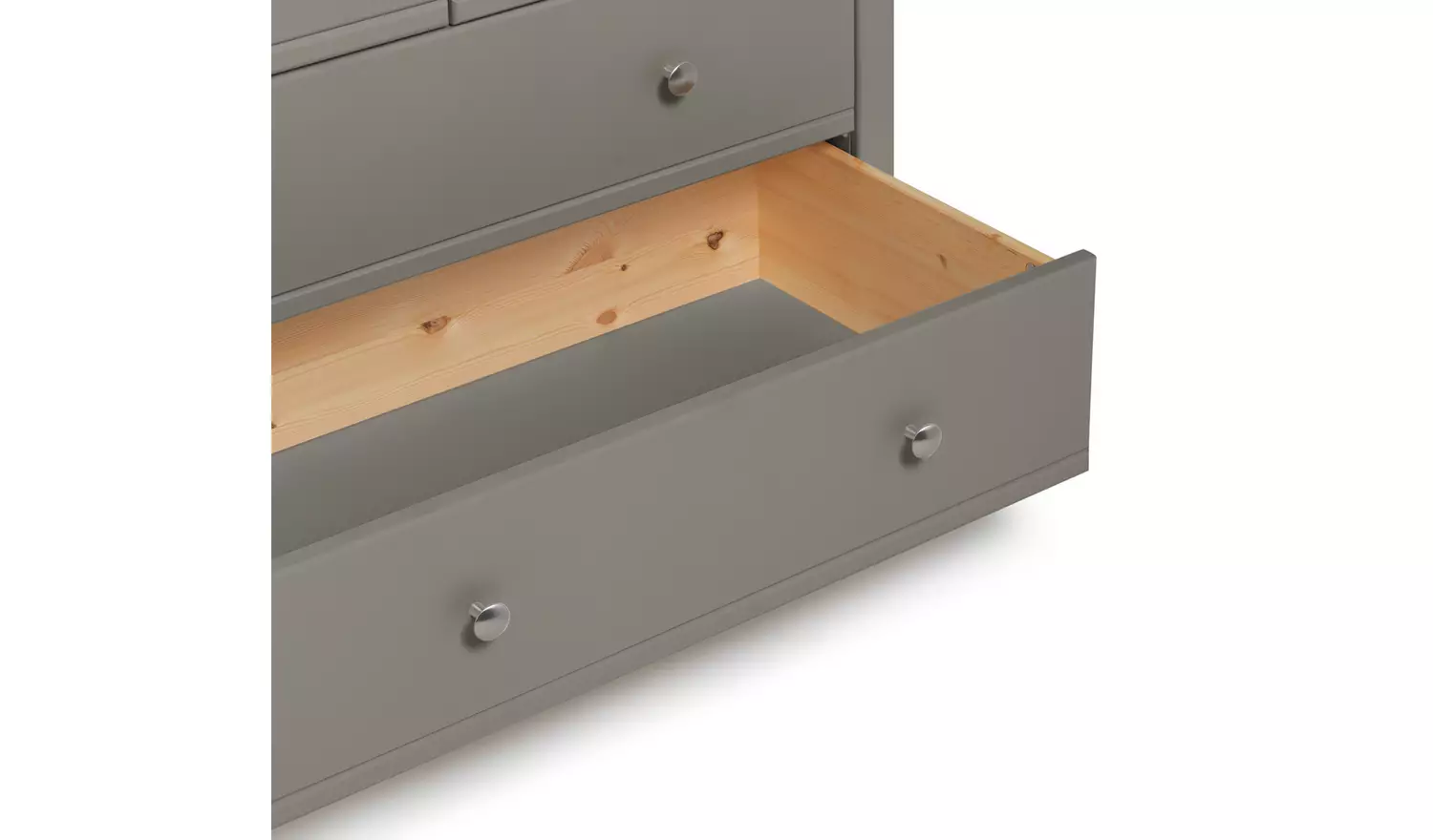 Habitat Brooklyn 4 Drawer Chest- Grey