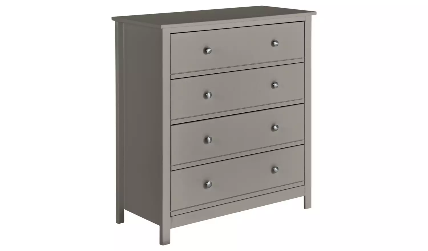 Habitat Brooklyn 4 Chest of Drawers - Grey