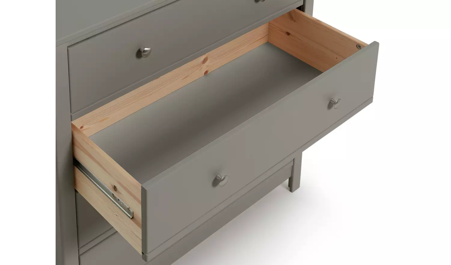 Habitat Brooklyn 4 Chest of Drawers - Grey