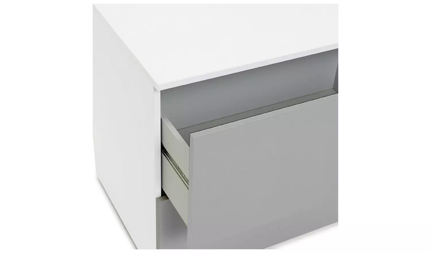 Habitat Kids Pod Low 2 Drawer Chest - Grey