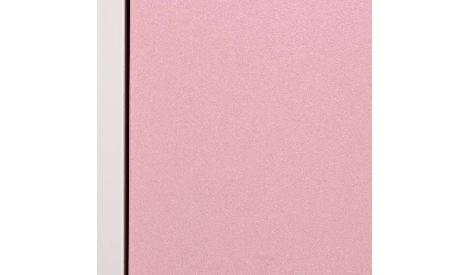 Argos Home Kids Malibu 6 Drawer Chest - Pink & White