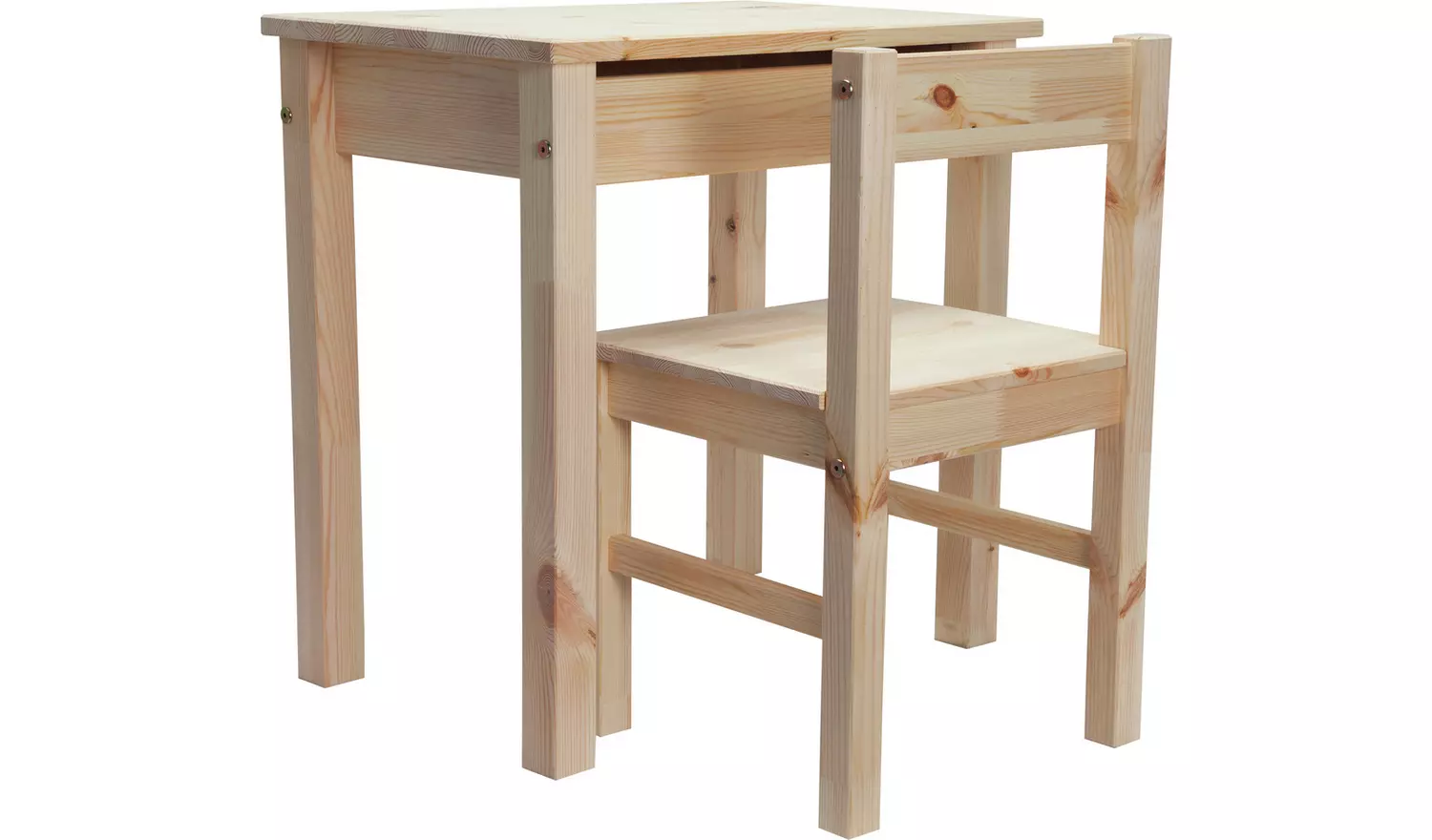 Argos Home Kids Scandinavia Desk & Chair - Pine