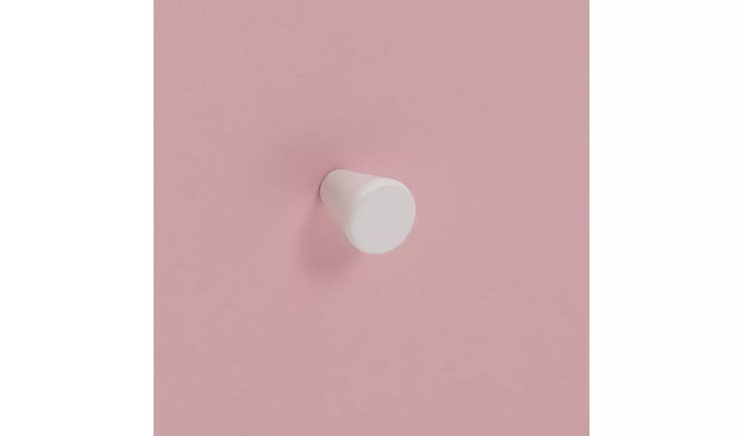 Argos Home Kids Malibu 3 Drawers Desk - Pink & White