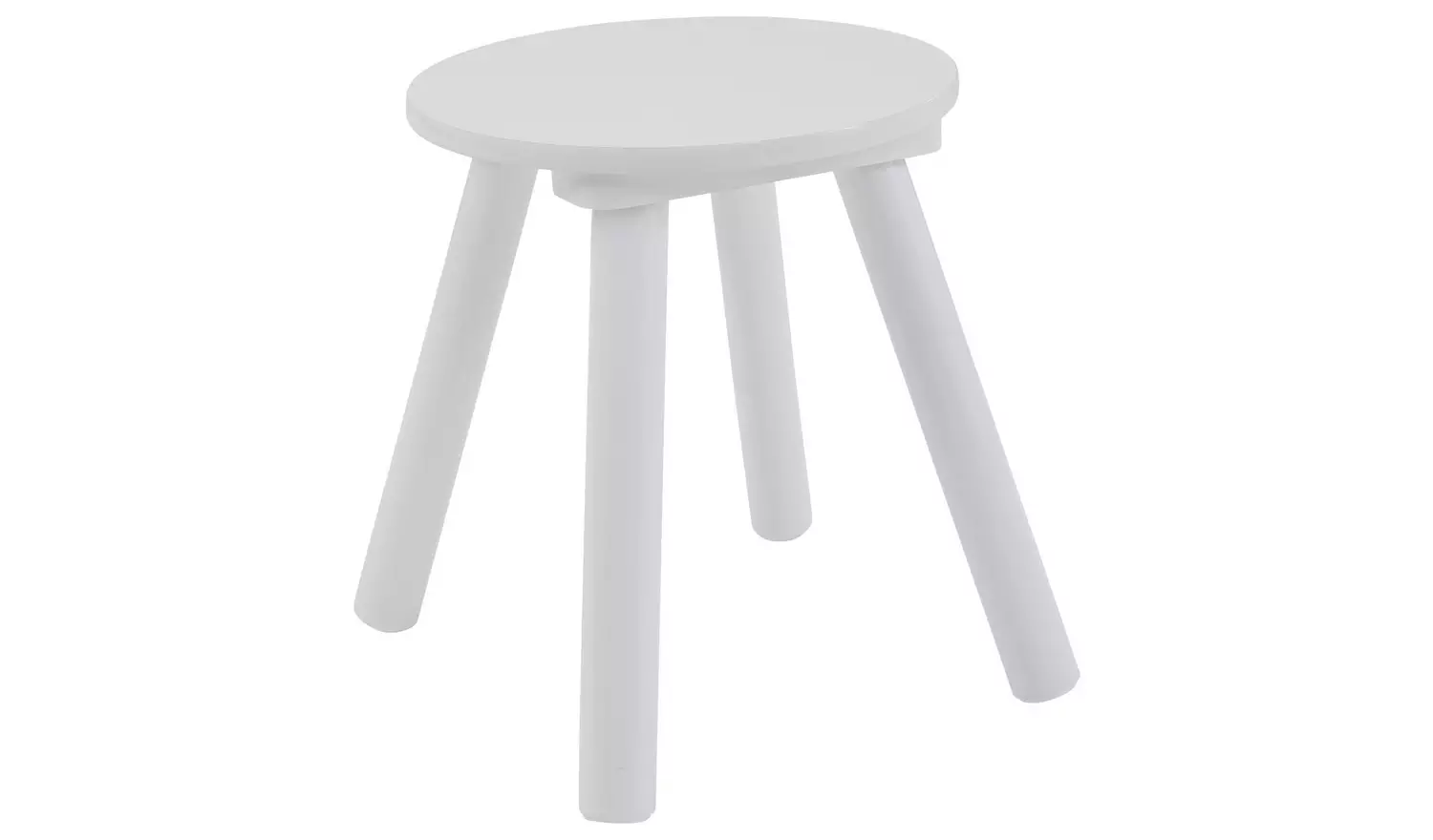 Liberty House Kids Mirror Dressing Table And Stool - White