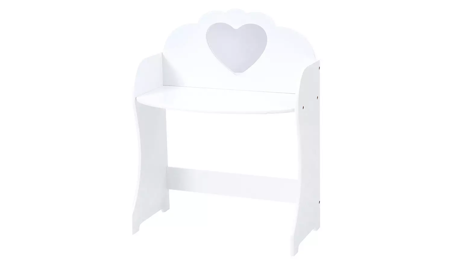 Liberty House Toys Kids Dressing Table And Stool - White