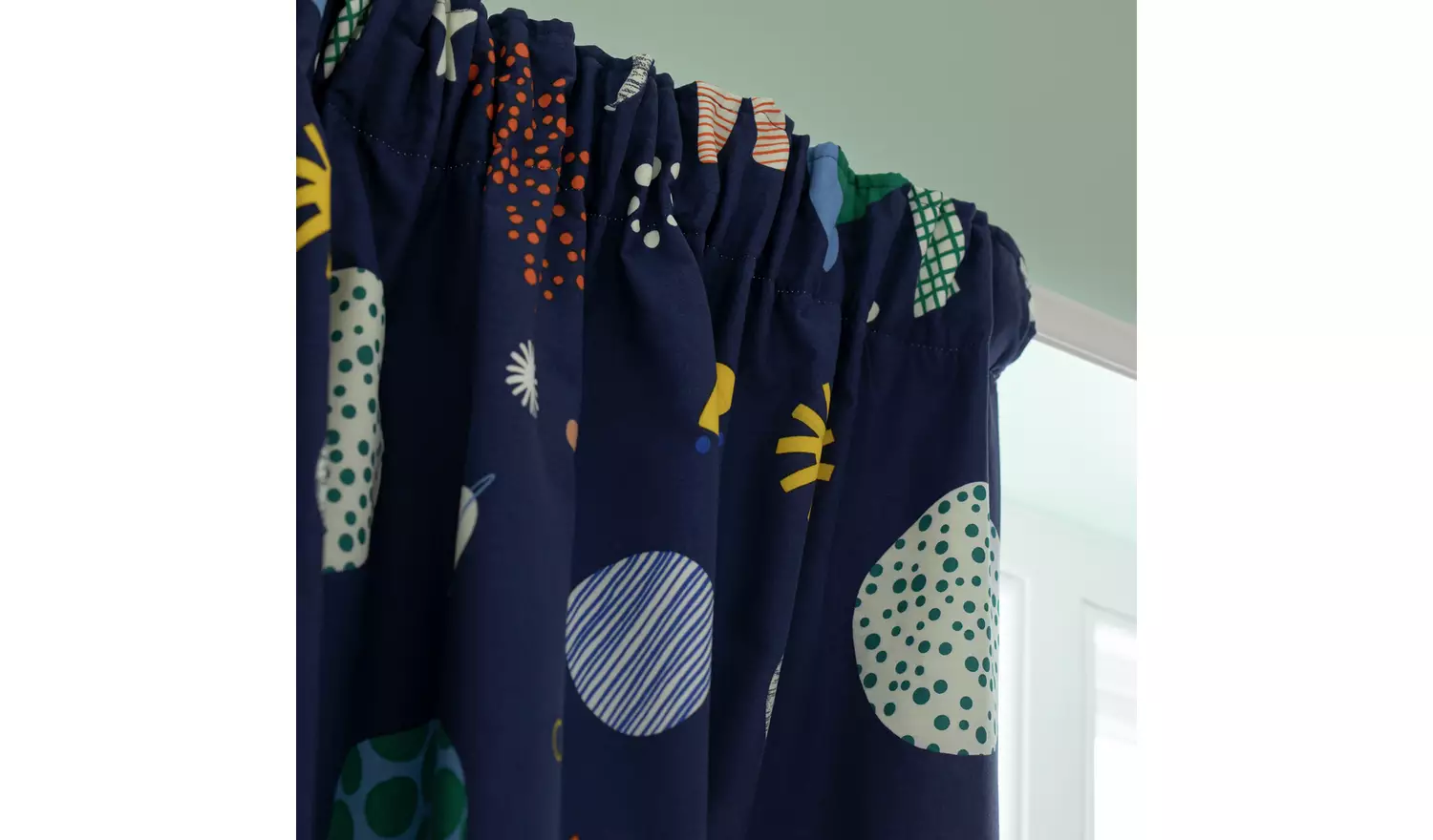 Habitat Kids Space Blackout Curtains - Multi - 168x137cm