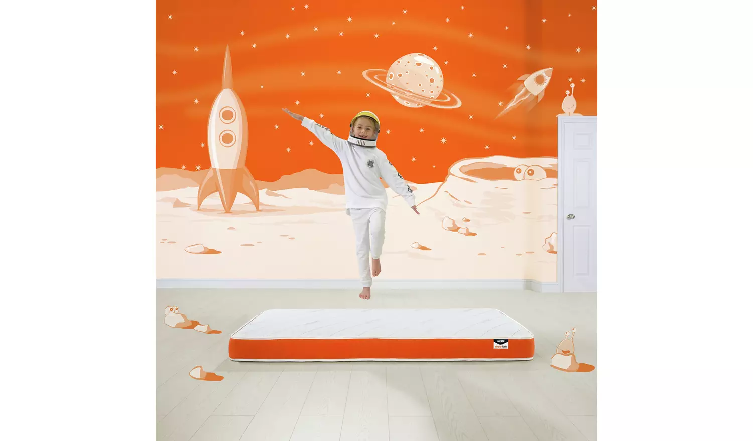 JAY-BE Simply Kids Foam Free Shorty size Mattress 75 x 175cm