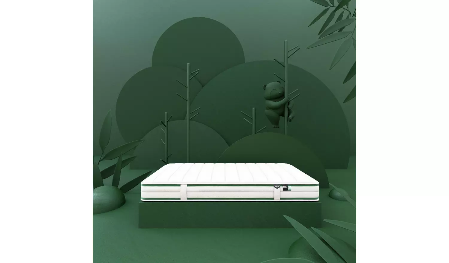 Jay-Be Natural Fresh Bamboo Pocket Kids Mattress - Single