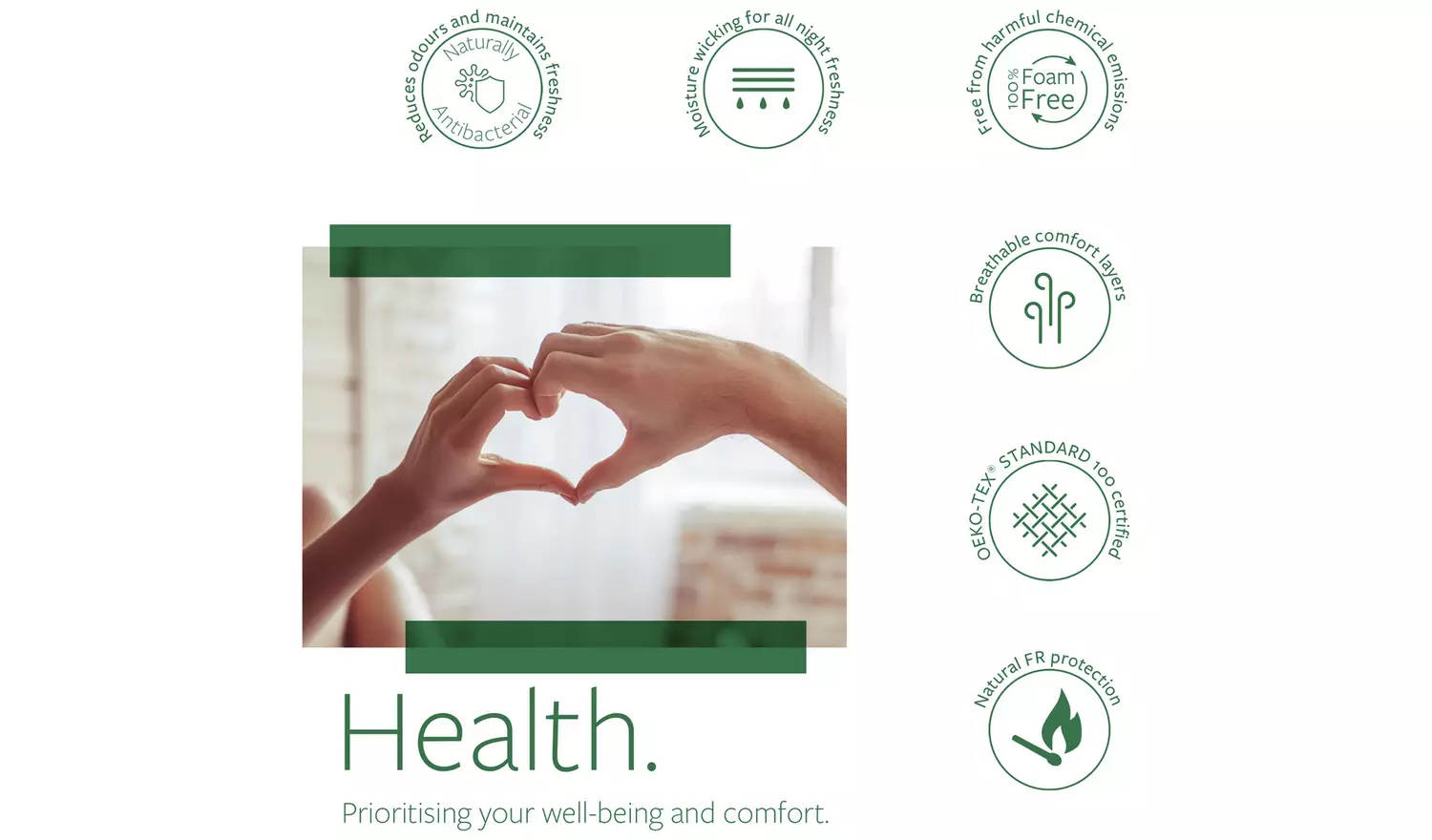 Jay-Be Natural Fresh Bamboo Pocket Kids Mattress - Single