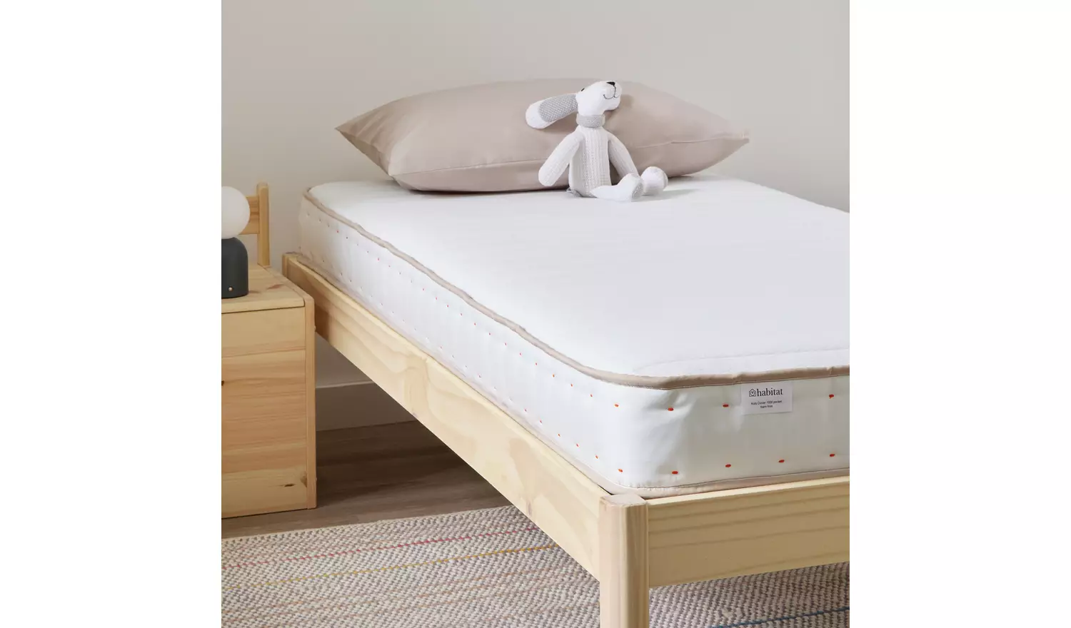 Habitat Kids Clover Deluxe Pocket Sprung Mattress - Single