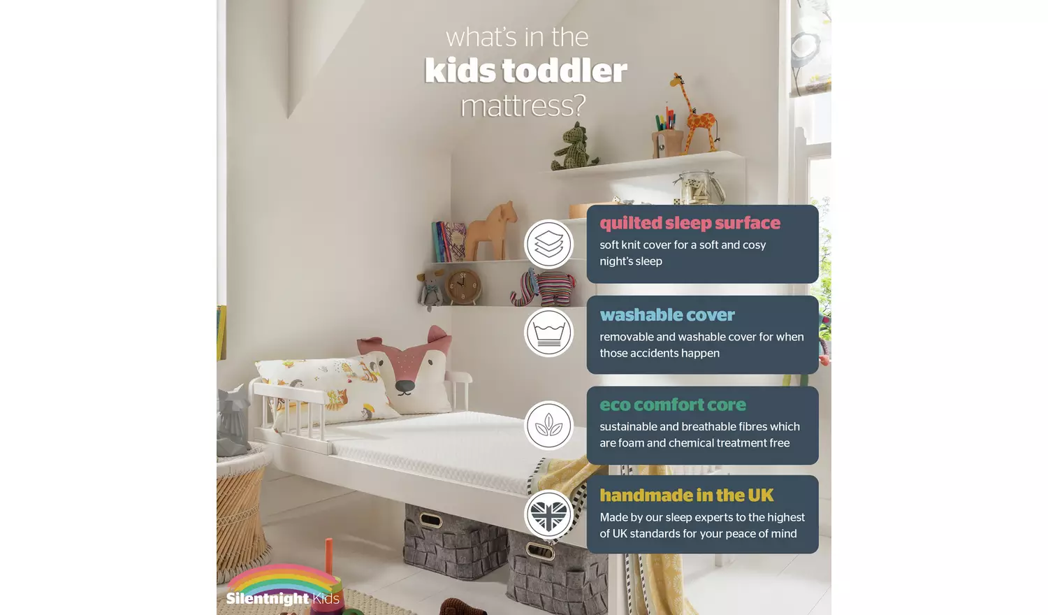 Silentnight Healthy Growth Kids Toddler Mattress