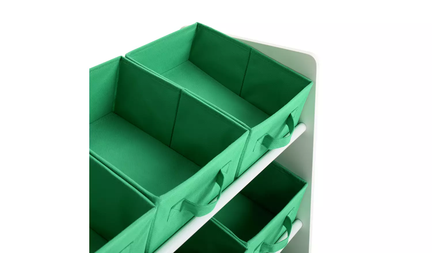 Argos Home Kids 3 Tier Basket Storage Unit - Green