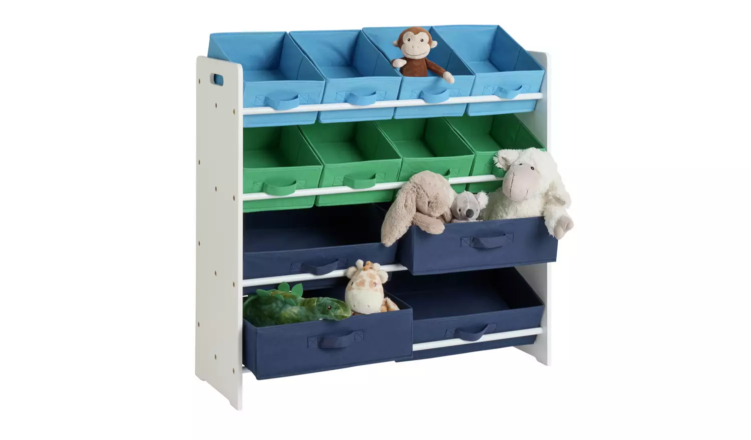 Argos Home Kids 4 Tier Basket Storage Unit - Blue