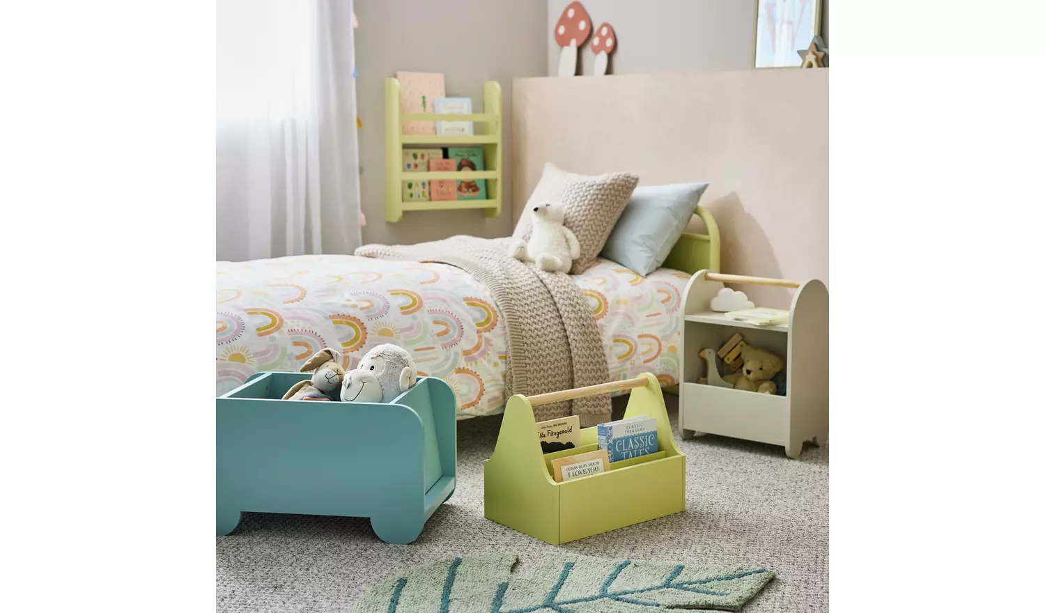 Habitat Kids Maia Storage Trunk - Blue