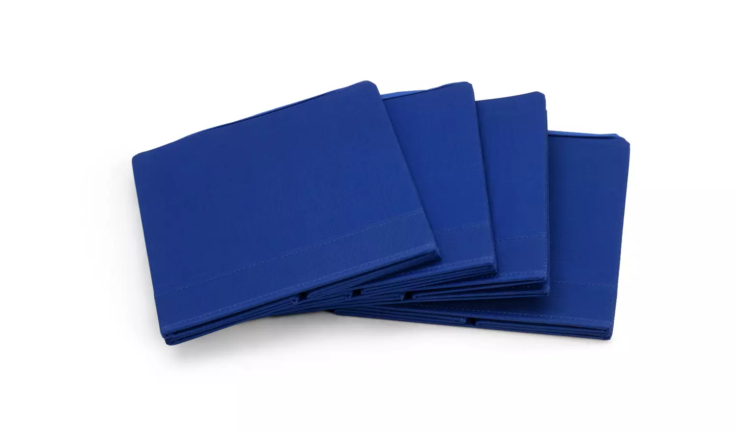 Habitat Set of 4 Plain Storage Boxes - Blue