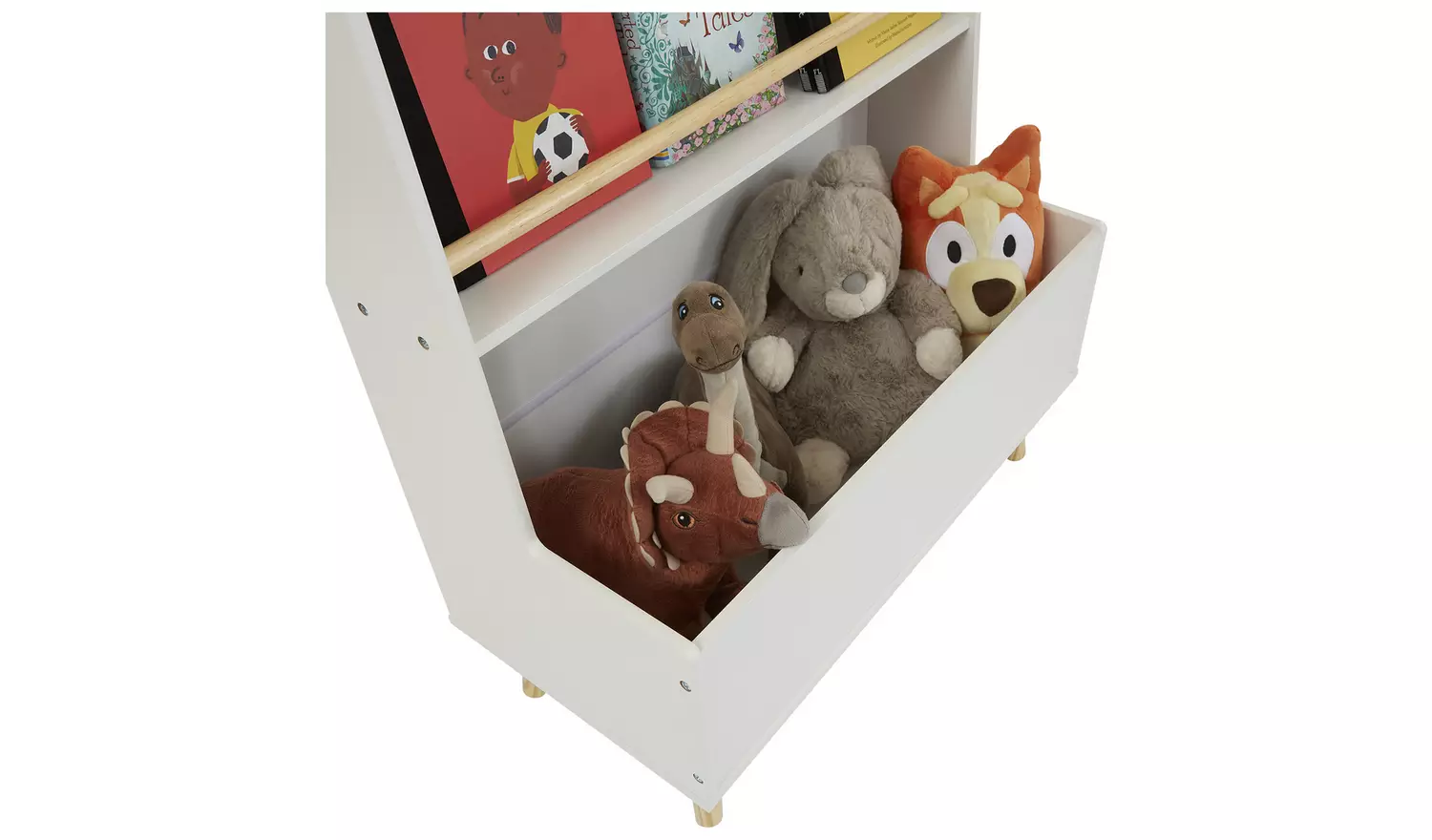 Liberty House Kids Bookcase and Storage Unit - White