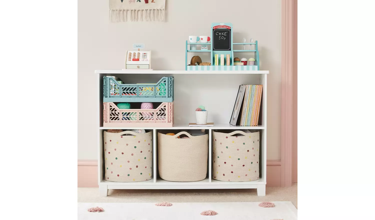 Great Little Trading Company Blake Storage Unit - White