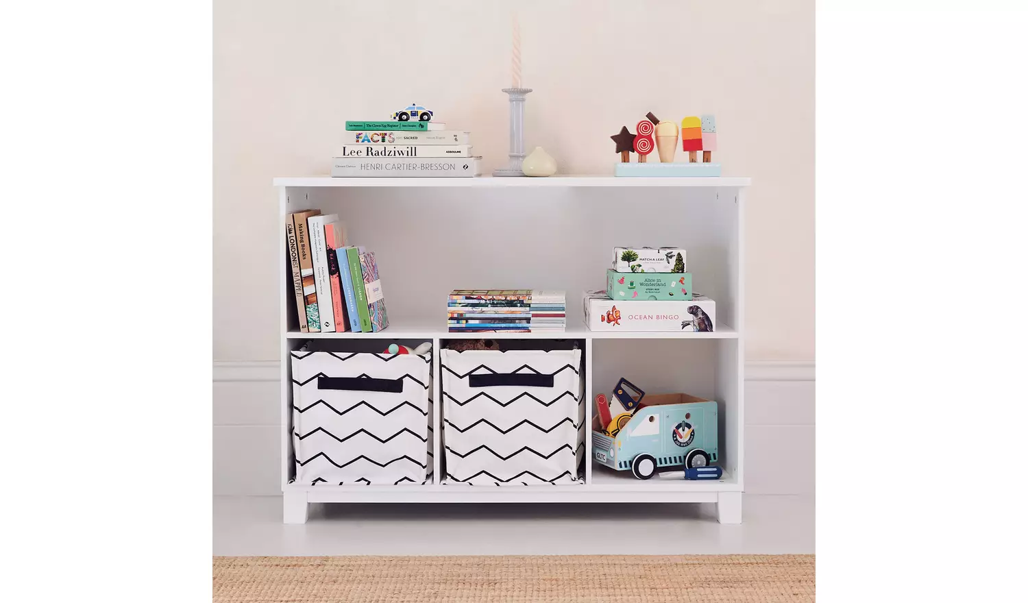 Great Little Trading Company Blake Storage Unit - White