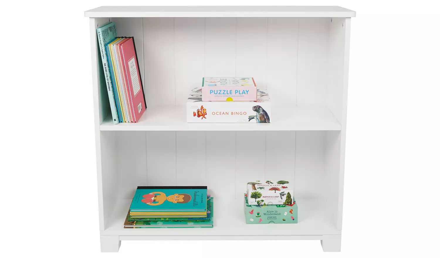 Great Little Trading Company Crompton Low Bookcase - White