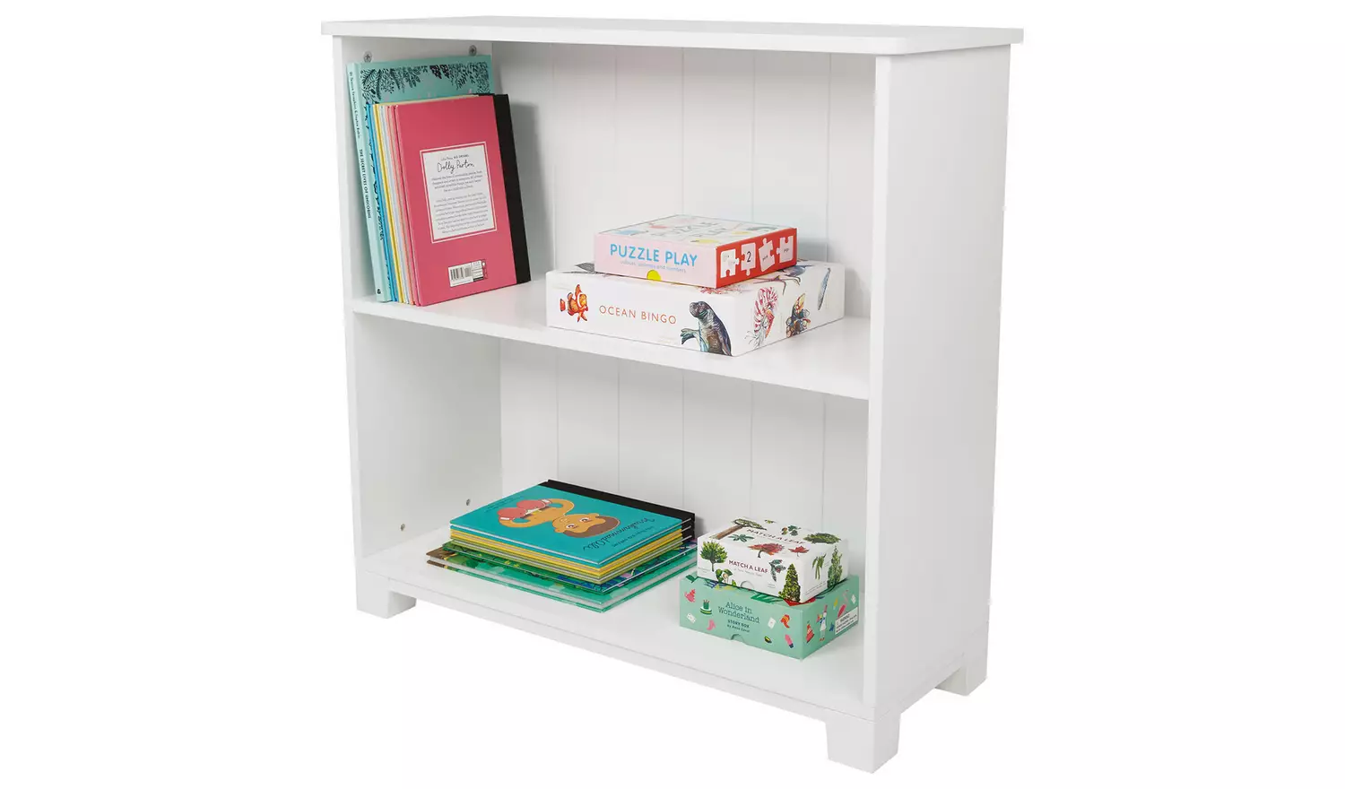 Great Little Trading Company Crompton Low Bookcase - White